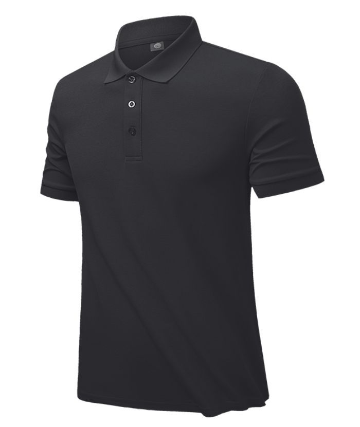 ZITY Men's Button Up Dry Fit Summer Polo Shirt-8336