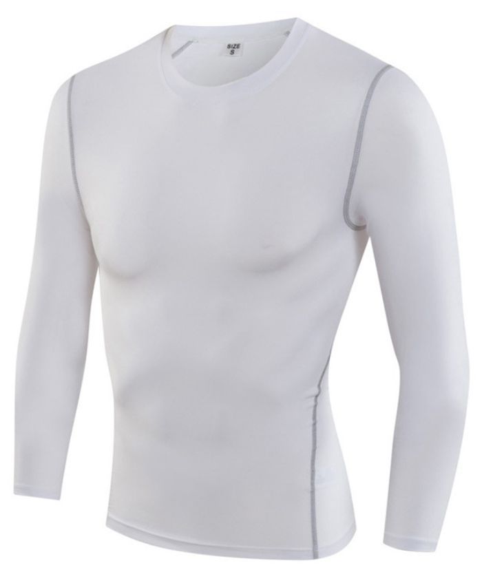 ZITY Men's Compression long Sleeve Sports T-Shirt-DUMLS05952
