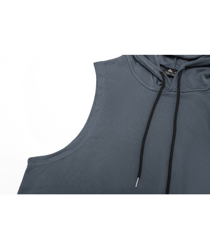 ZITY Men's Sports Pullover Vest Hoodie-ZPK010520