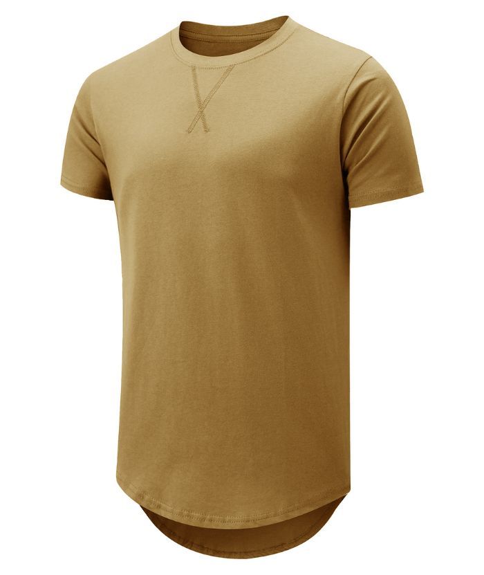 ZITY Men's Round Neck Hip-Hop Slim Fit T-Shirt-ZPK010742