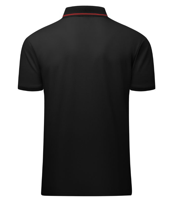 ZITY Men's Quarter Zipper Dri Fit Polo Shirt-CUMPO02198