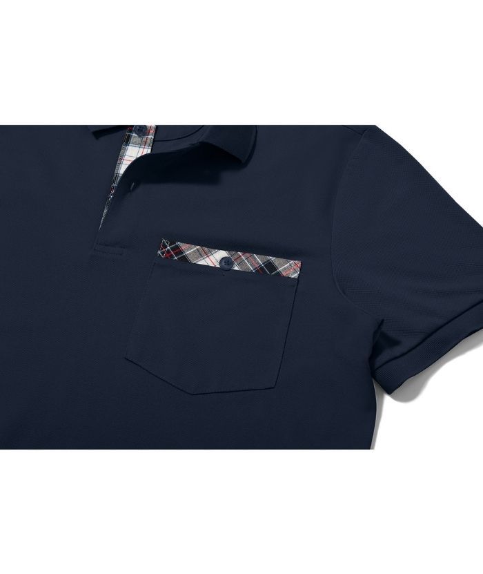 ZITY Men's Button Up Dri Fit Casual Polo Shirt-CEMPO04853