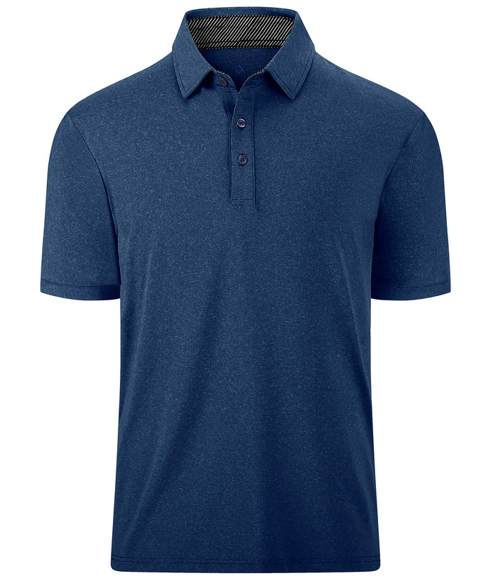 ZITY Men's Short Sleeved Modern Fit Cotton Polo Shirt-ZPK007209 | Zitysports