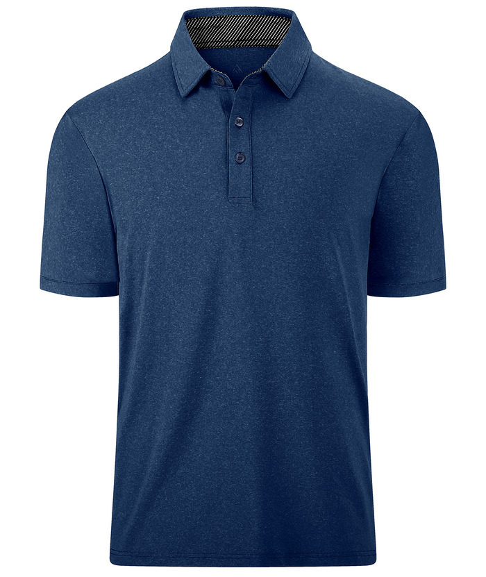 ZITY Men's Short Sleeved Modern Fit Cotton Polo Shirt-ZPK007209 | Zitysports