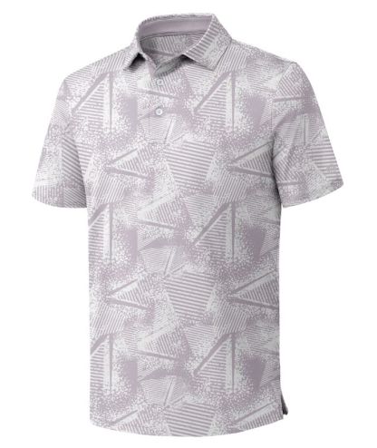 ZITY Men's Printed Dri Fit Performance Golf Polo Shirt-CUMPO05189 