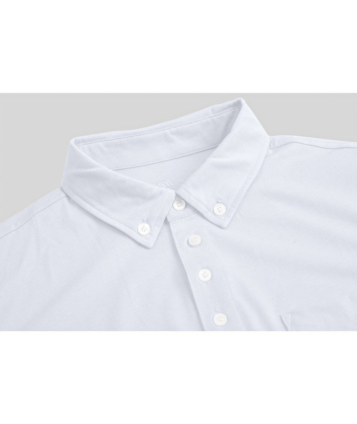 ZITY Men's Button Down Slim Fit Polo Shirt-CUMPO01277