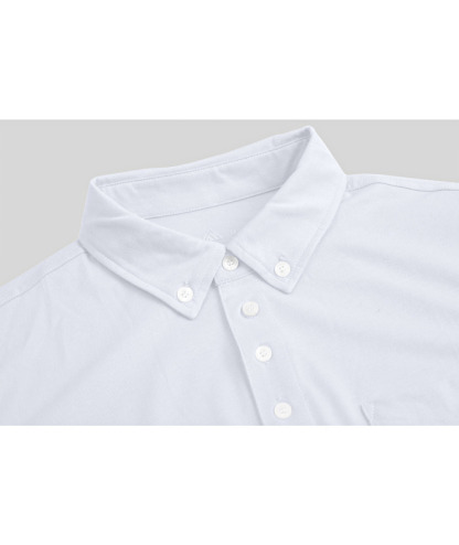 ZITY Men's Button Down Slim Fit Polo Shirt-CUMPO01277