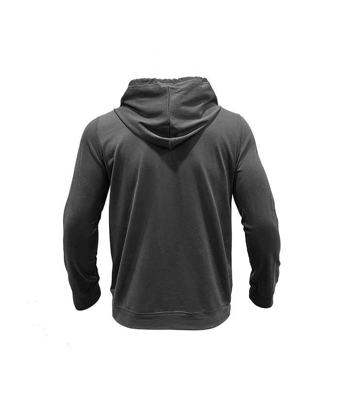 ZITY Men's Solid Chest Pockets Button Hoodie-DUMHD04858 | Zitysports