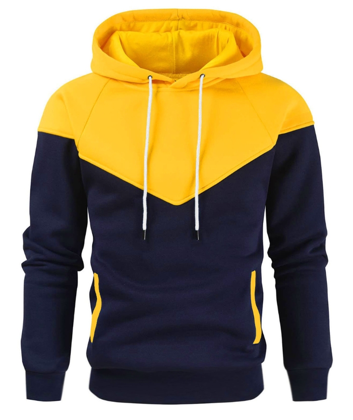 Men's Plus Size Long Sleeve Casual Pullover Hoodie-DUMFH04884 | Zitysports