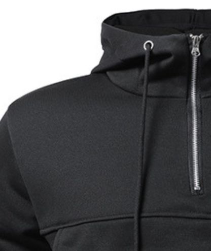 ZITY Men's Light Weight Breathable Hoodie with Side Pockets-DUMFH05032|Zitysports