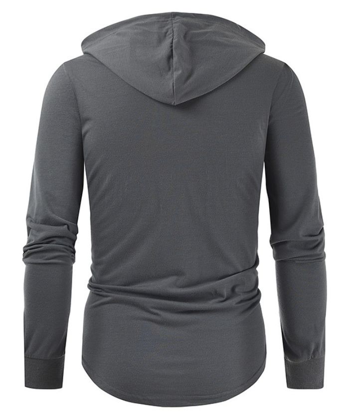 ZITY Men's Light Weight Long Sleeve Tactical Outdoor Pullover Hoodie-DUMFH05067|Zitysports
