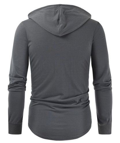ZITY Men's Light Weight Long Sleeve Tactical Outdoor Pullover Hoodie-DUMFH05067|Zitysports