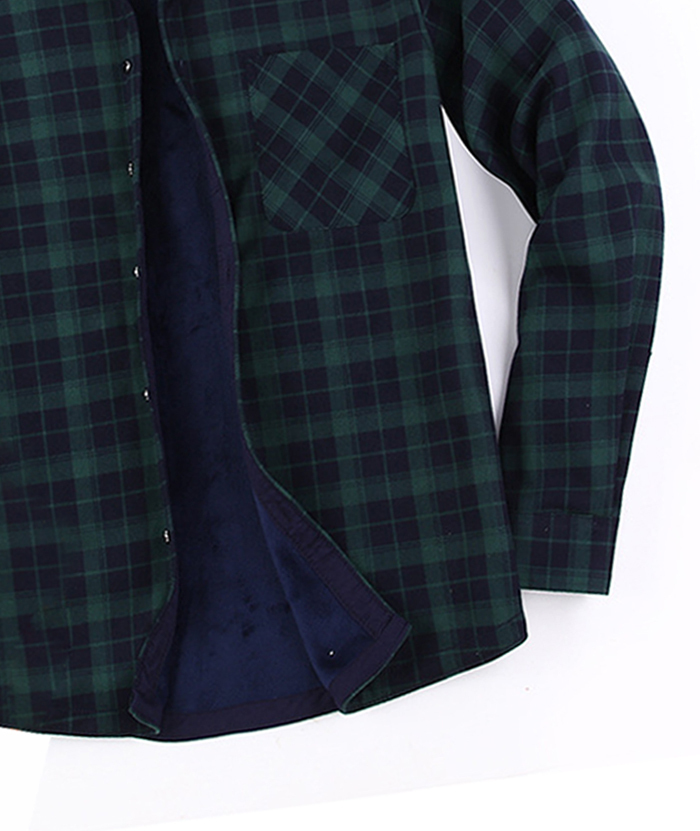 ZITY Men's Slim Fit Long Sleeve Plaid Shirt-DUMJA05351|Zitysports
