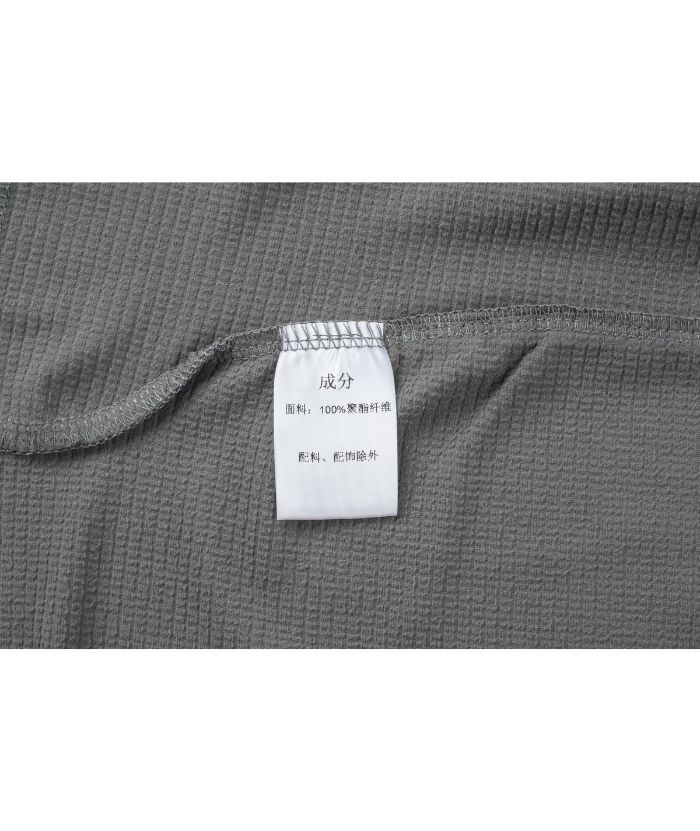 Men's Solid Color Long Sleeve Sports Polo Shirts-8850