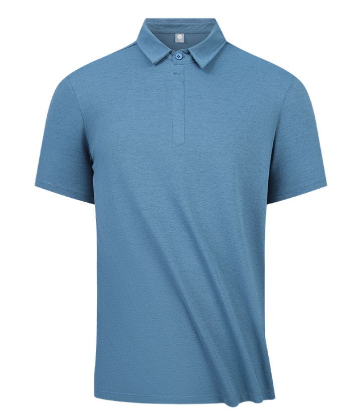 ZITY Men's Button Up Workout Dry Fit Polo Shirt-8313