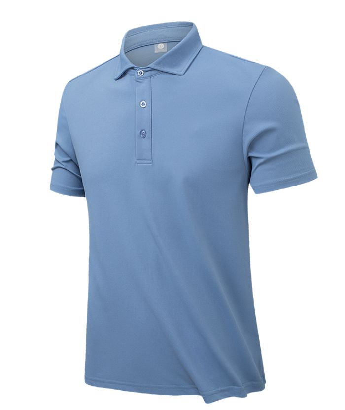 ZITY Men's Summer Classic Solid Color Dry Fit Polo Shirt-8339