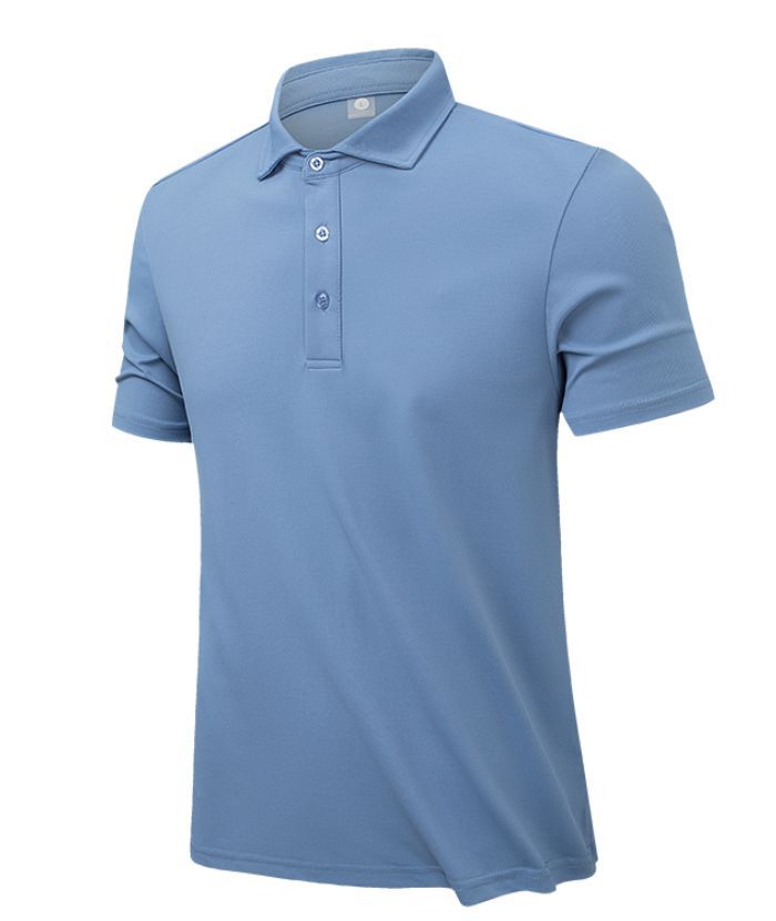 ZITY Men's Summer Classic Solid Color Dry Fit Polo Shirt-8339