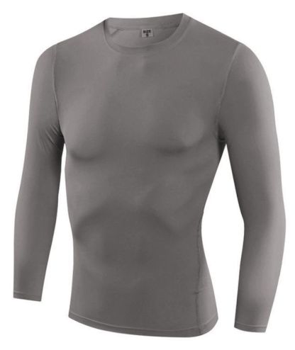 ZITY Men's Compression long Sleeve Sports T-Shirt-DUMLS05952