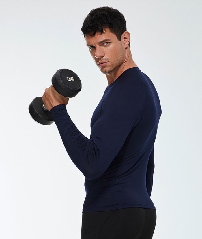 ZITY Men's Dri Fit Long Sleeve Sports T-Shirt-DUMLS05950