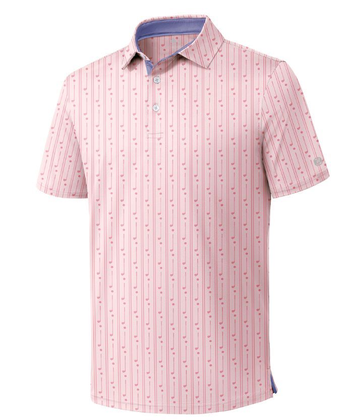 ZITY Men's 3 Button Slim Fit Polo Shirt-CUMPO05189