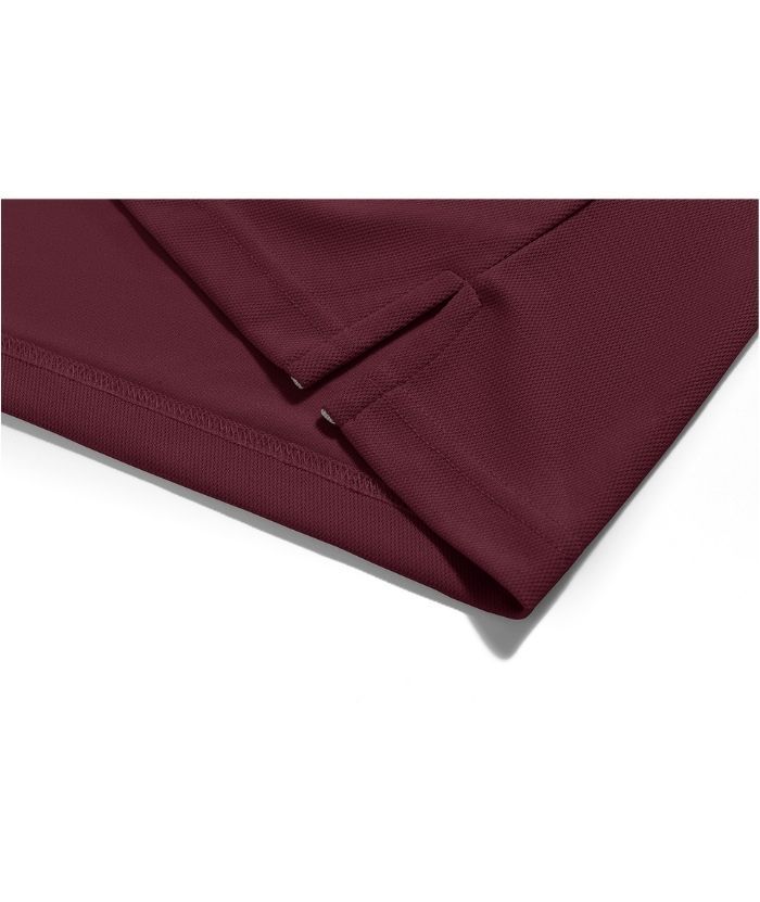 ZITY Men's Button Up Slim Fit Polo Shirt-CUMPO05188