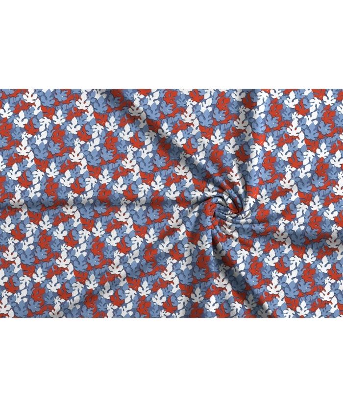 ZITY Men's Button Up Slim Fit Printed Polo Shirt-CUMPO05189