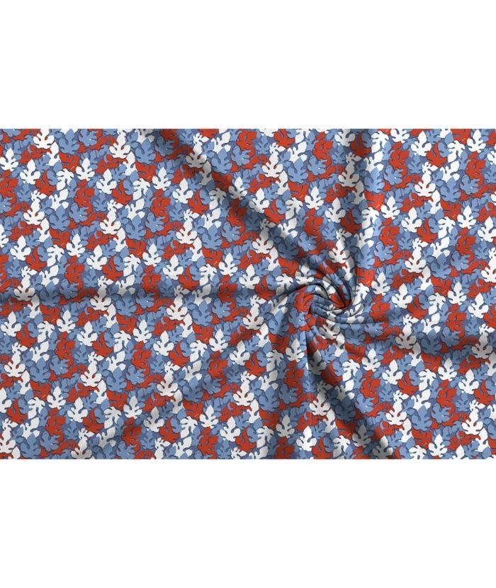 ZITY Men's Button Up Slim Fit Printed Polo Shirt-CUMPO05189