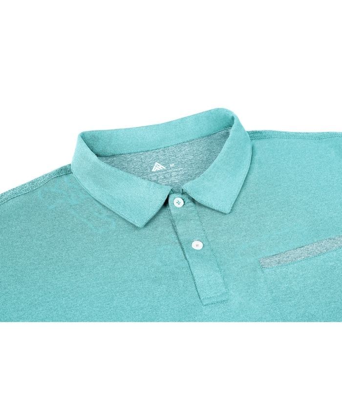 ZITY Men's Moisture Wicking Dri Fit Sports Polo Shirt-ZPK007926