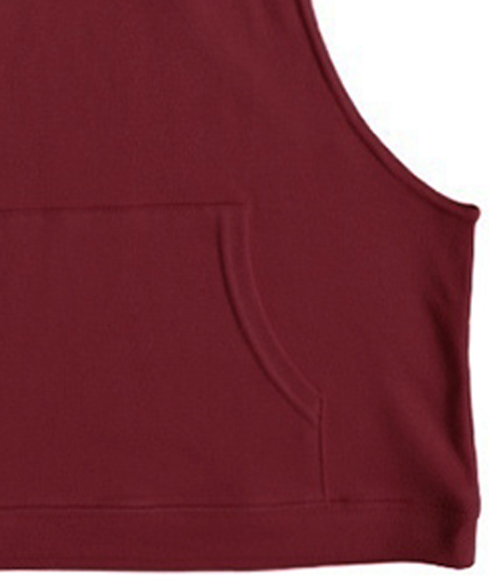 ZITY Men's Slim Fit Sleeveless Gym Hoodie-DUMMG05403|Zitysports