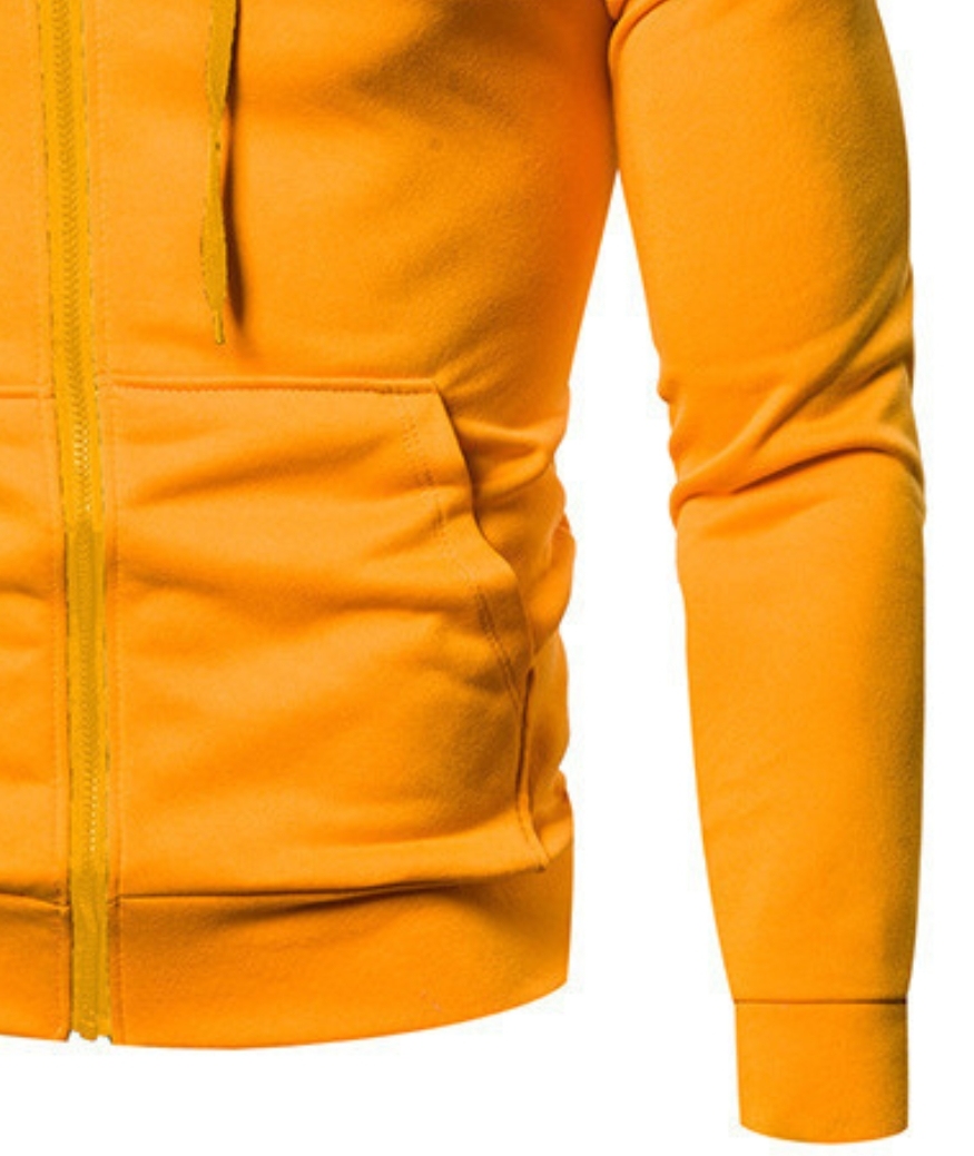 ZITY Men's Zipper Casual Fashion Long Sleeve Sweatshirt-DUMFH04870 | Zitysports