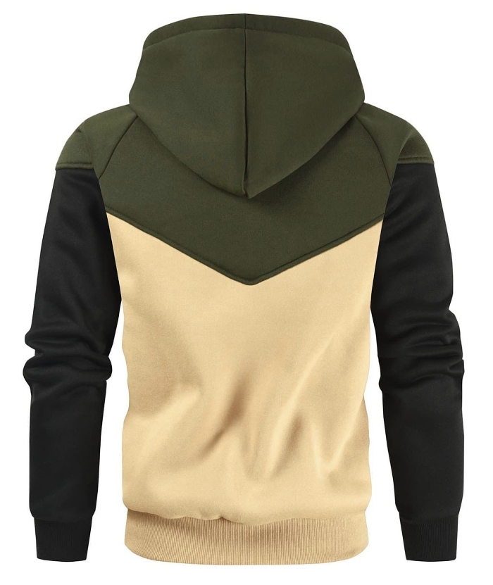 Men's Plus Size Long Sleeve Casual Pullover Hoodie-DUMFH04884 | Zitysports