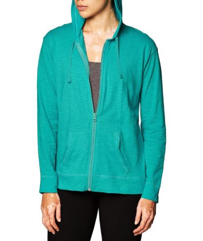 ZITY Women's Light Weight Long Sleeve Full Zipper Casual Hoodie-DUWHD04912|Zitysports