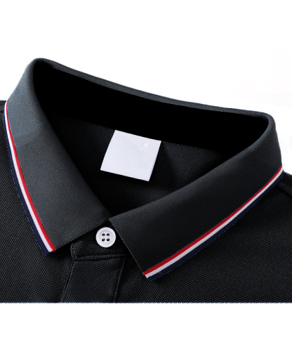 ZITY Men's Button Up Long Sleeve Polo Shirt-HD506