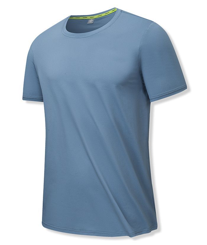 ZITY Men's Round Neck Dry Fit Sports T-Shirt-8346