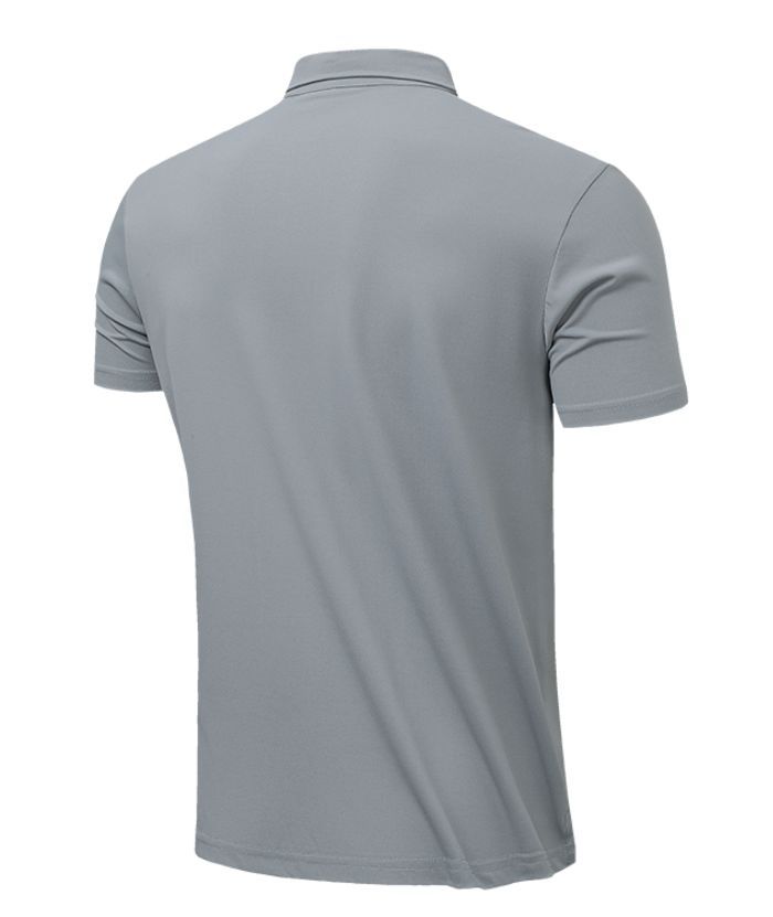 ZITY Men's Summer Classic Solid Color Dry Fit Polo Shirt-8339