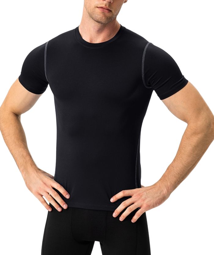 ZITY Men's Dri Fit Sports Compression T-Shirt-DUMTS05962