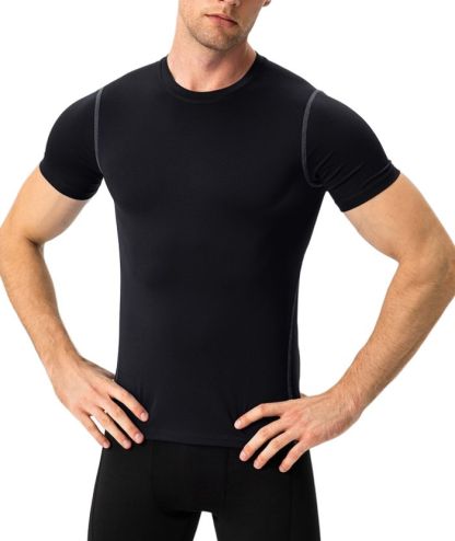 ZITY Men's Dri Fit Sports Compression T-Shirt-DUMTS05962
