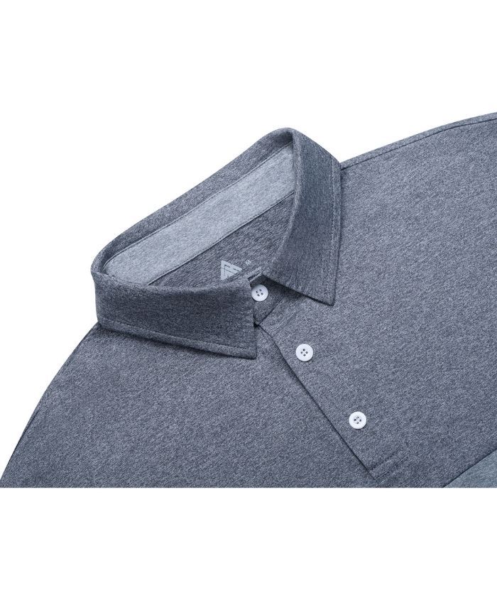 ZITY Men's Color Block Dri Fit Polo Shirt-APOH700109