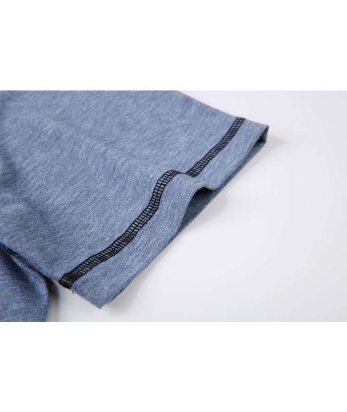 ZITY Men's Dri Fit Button Up Summer T-Shirt-CUMSS01984