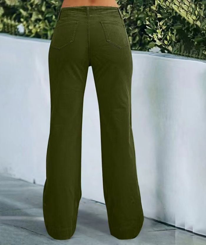 ZITY Women's Zipper Pocket Jogging Loose Pant-DUWSP06168