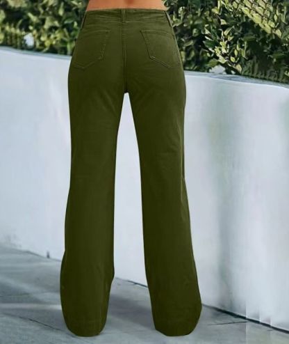 ZITY Women's Zipper Pocket Jogging Loose Pant-DUWSP06168
