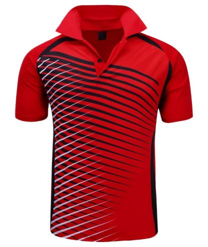 ZITY Men's Button Up Moisture Wicking Slim Fit Polo Shirt-CEMPO02192