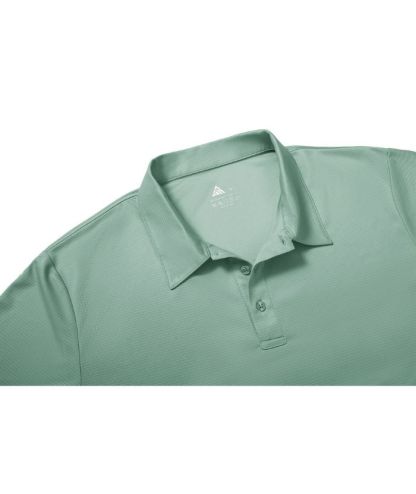 ZITY Men's Button Up Slim Fit Polo Shirt-CUMPO05766