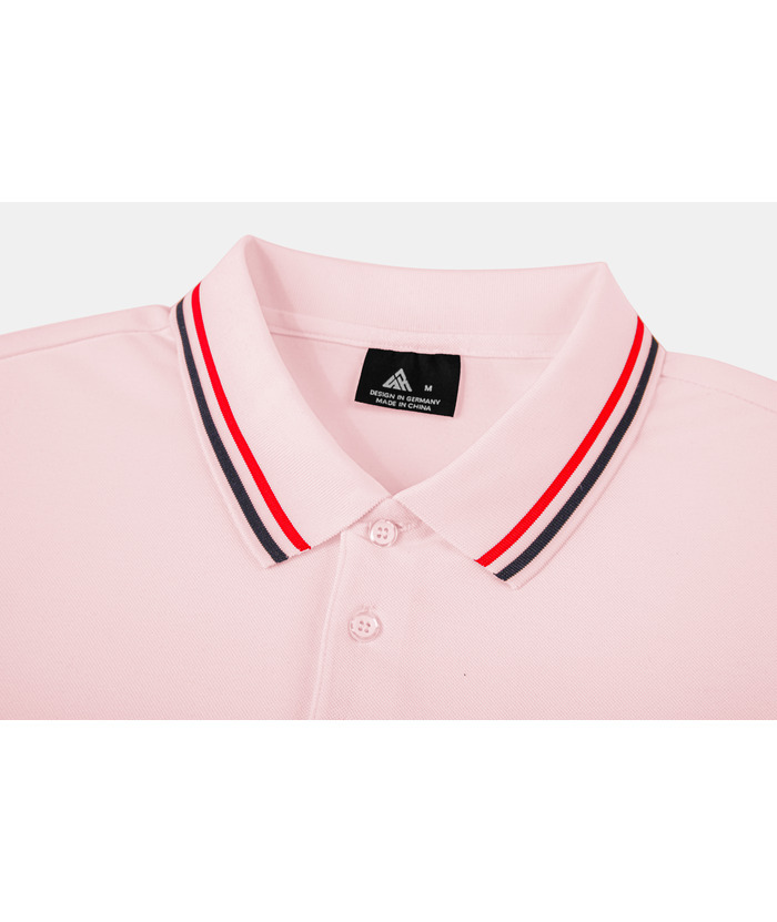 ZITY Men's Solid Color Dri Fit Sports Polo Shirt-CEMPO02412