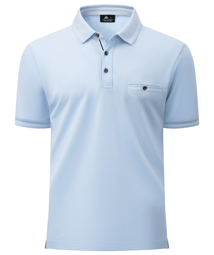 ZITY Men's Summer Short Sleeve Casual Slim Fit Polo Shirt-ZPK007894 | Zitysports