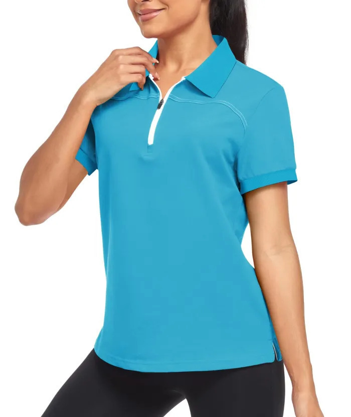ZITY Women's Moisture Wicking Golf Shirt Slim Fit Casual Polo Shirt-ZPK001797 | Zitysports