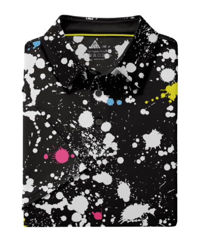 ZITY Men's 3 Button Slim Fit Polo Shirt-CUMPO05189