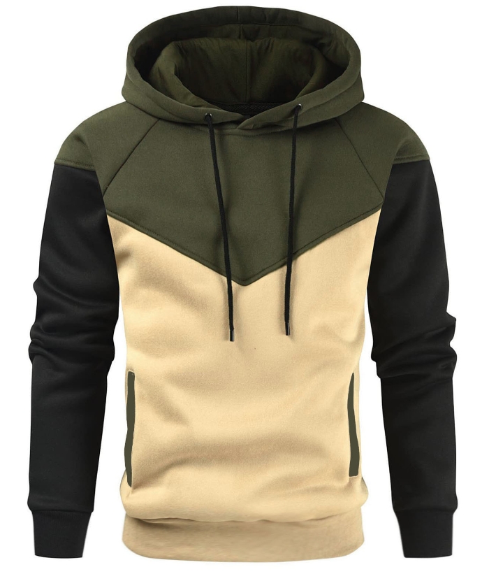 Men's Plus Size Long Sleeve Casual Pullover Hoodie-DUMFH04884 | Zitysports