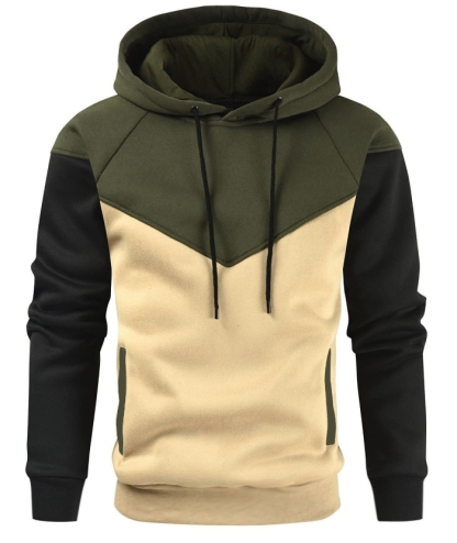 Men's Plus Size Long Sleeve Casual Pullover Hoodie-DUMFH04884 | Zitysports