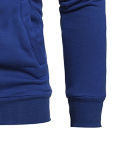 ZITY Men's Long Sleeve Patchwork Color Block Athletic Hoodie-DUMFH04916|Zitysports